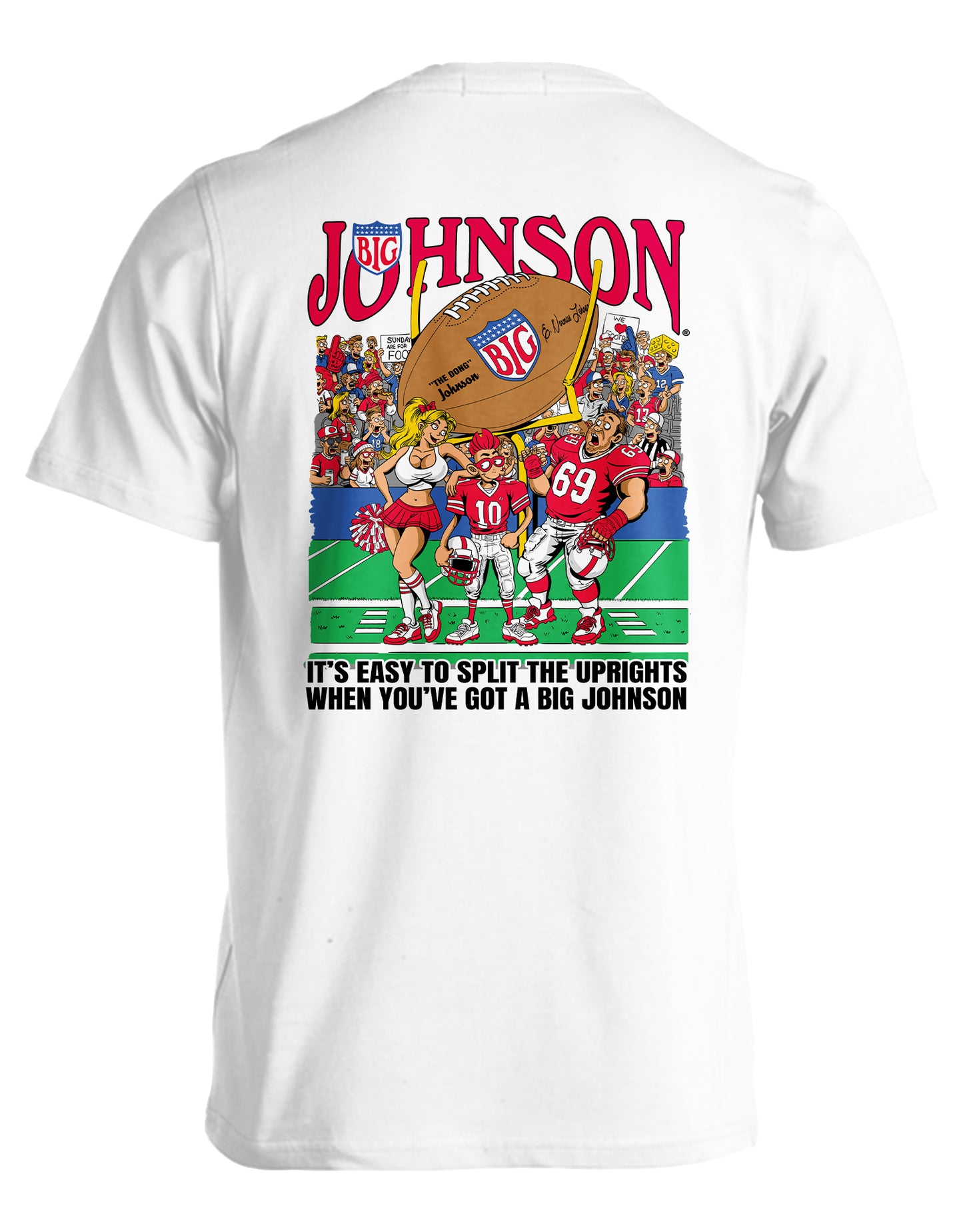 Big Johnson FIELD GOAL WHITE