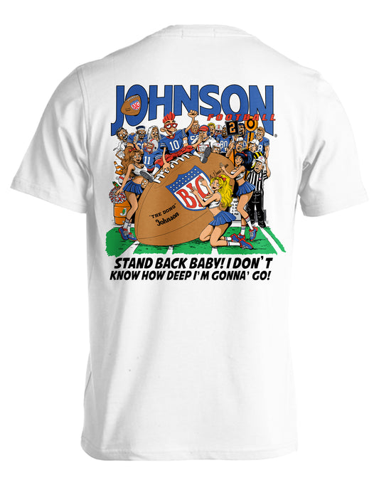Big Johnson FOOTBALL WHITE