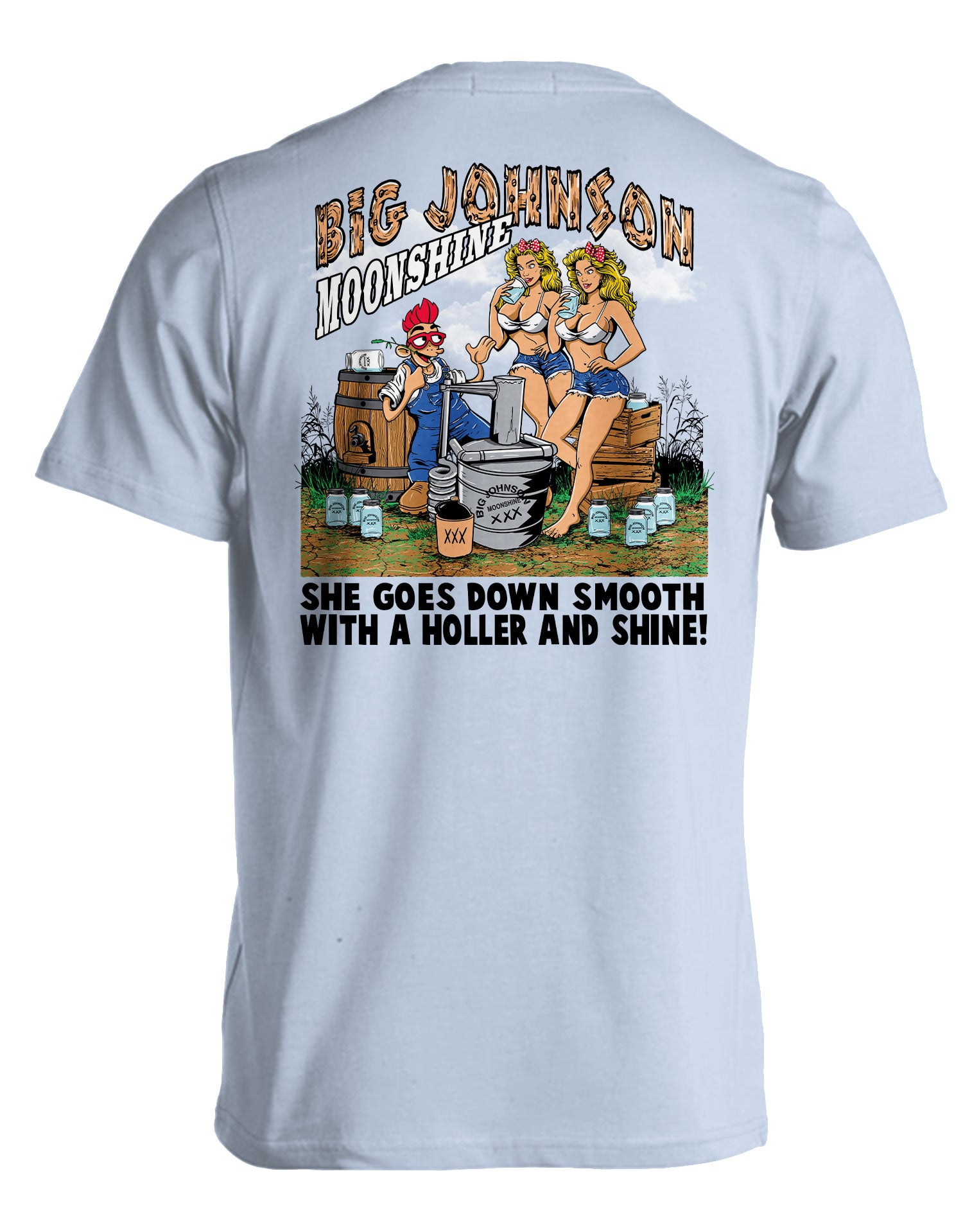Big Johnson MOONSHINE LIGHT BLUE