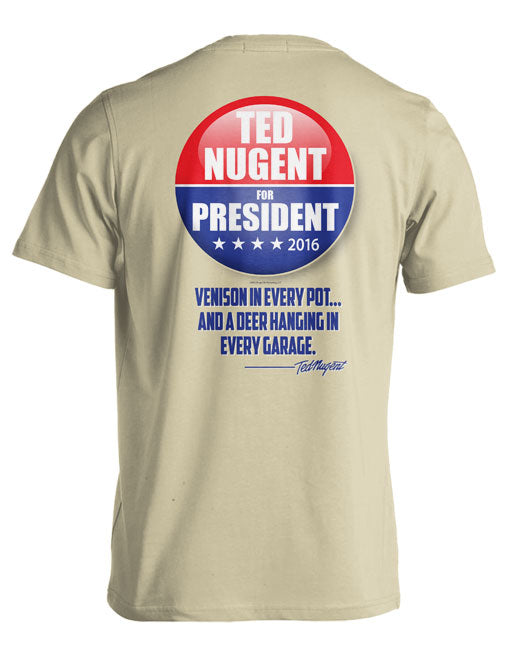 Ted For President Button